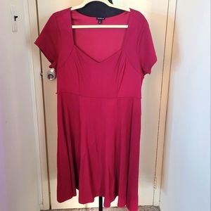 Cranberry dress